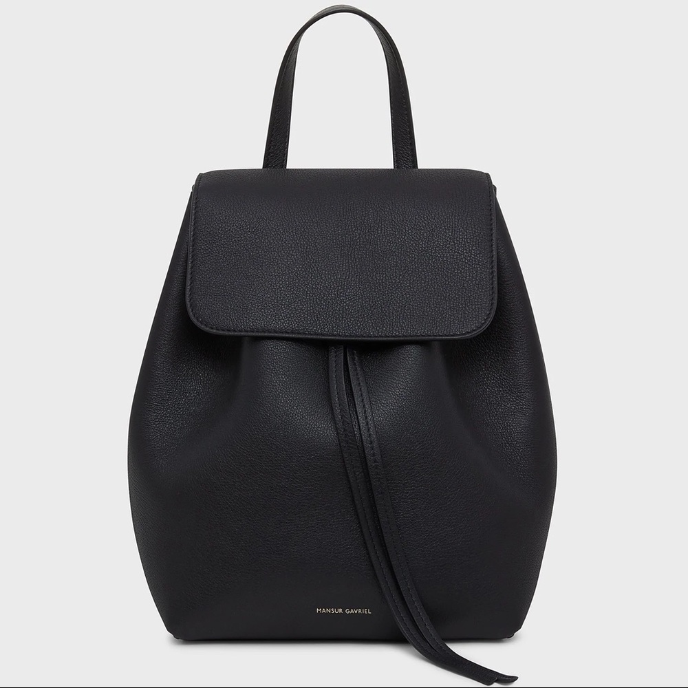 Mansur Gavriel Soft Lady backpack in black